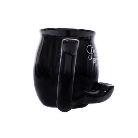 Taza de cerámica unkzyzn con mango ergonómico, para un agarre cómodo.