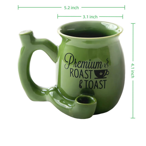 unkzyzn taza con mango ergonómico, agarre cómodo en oficina