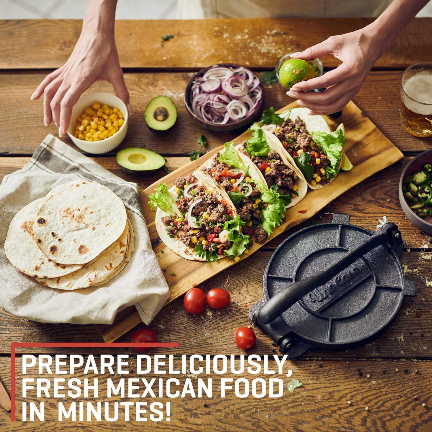Kit de accesorios Uno Casa: recetas y tornillos extra.