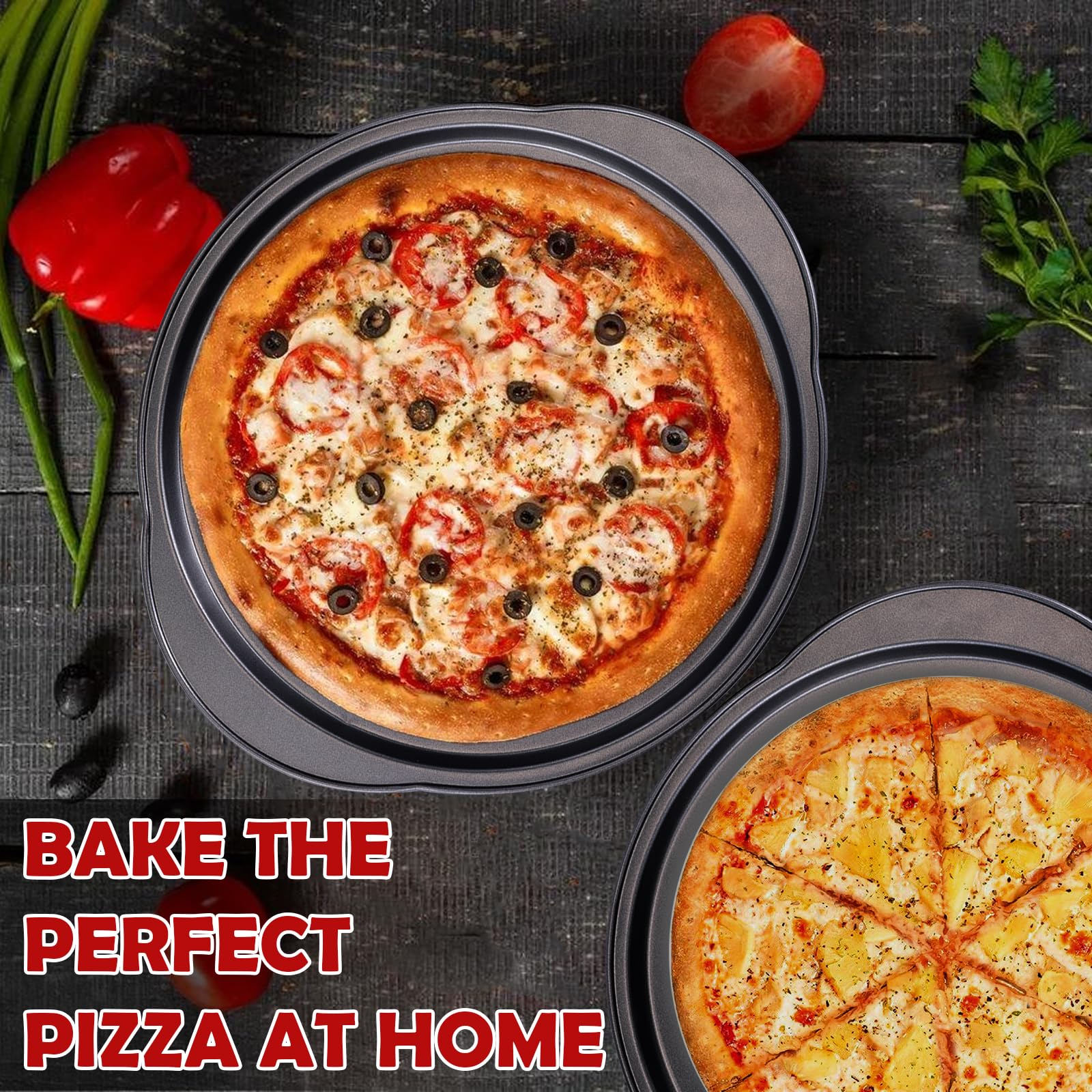 Conjunto de 2 piezas Unokit para cocinar pizza y otros horneados.