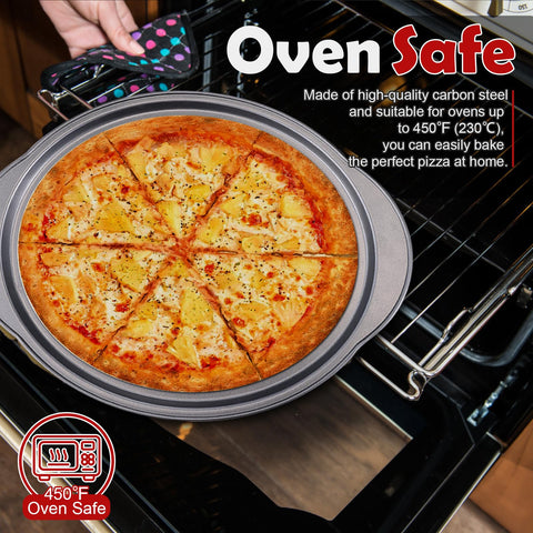 Revestimiento antiadherente de Unokit facilita despegar la pizza sin esfuerzo.