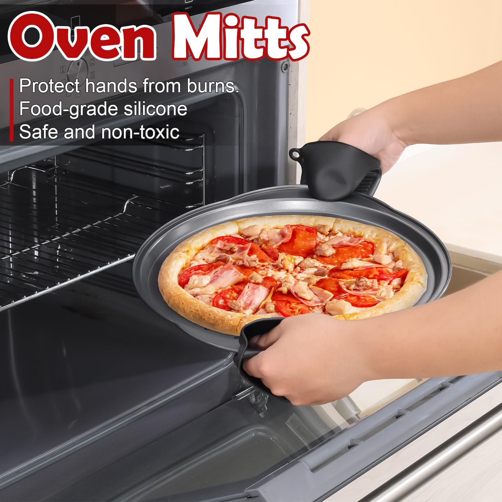 Uso doméstico con horno de hasta 450 °F gracias a Unokit.