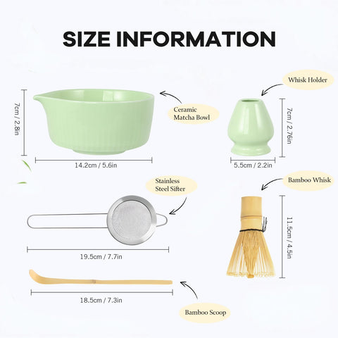 UOOLAA batidor chasen de bambú para una mezcla suave de matcha.