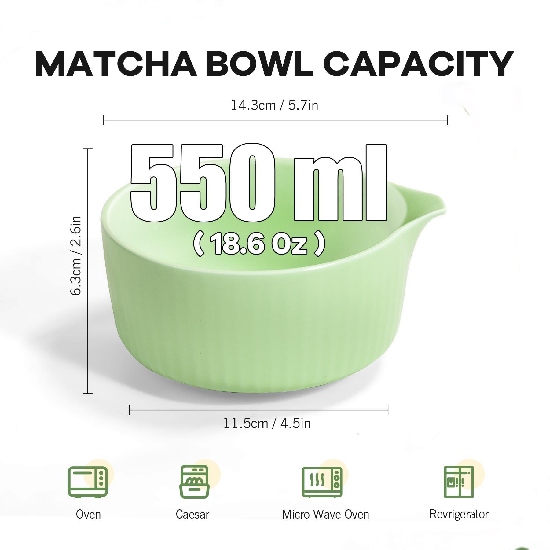 UOOLAA colador para matcha mejora la textura y evita grumos.