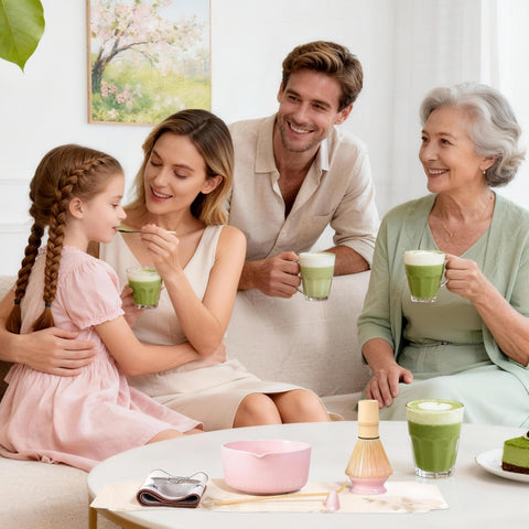 Batidor de bambú UOOLAA, ideal para mezclar matcha suave.