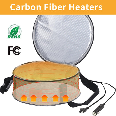 Uoxfill cable adaptable 12V/24V/110V para uso en vehículo