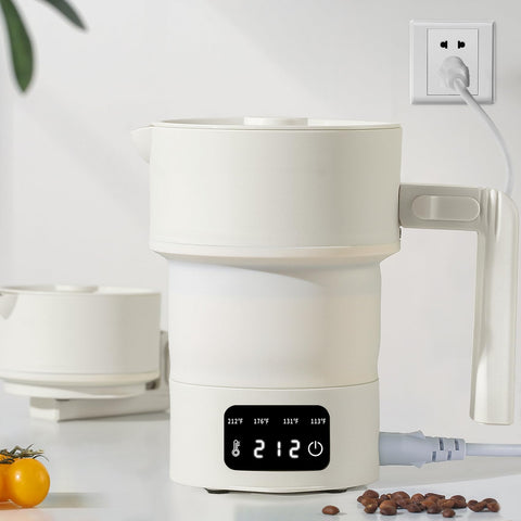 Tetera eléctrica UPEZAN viajera plegable lista para viajar y ahorrar espacio