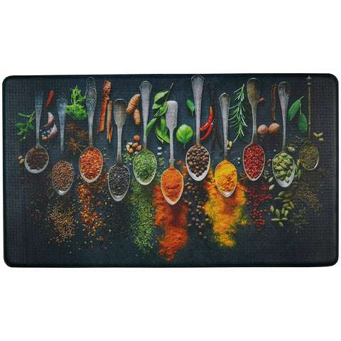 UpNUpCo alfombra antifatiga de cocina con arte vibrante para áreas de pie largas