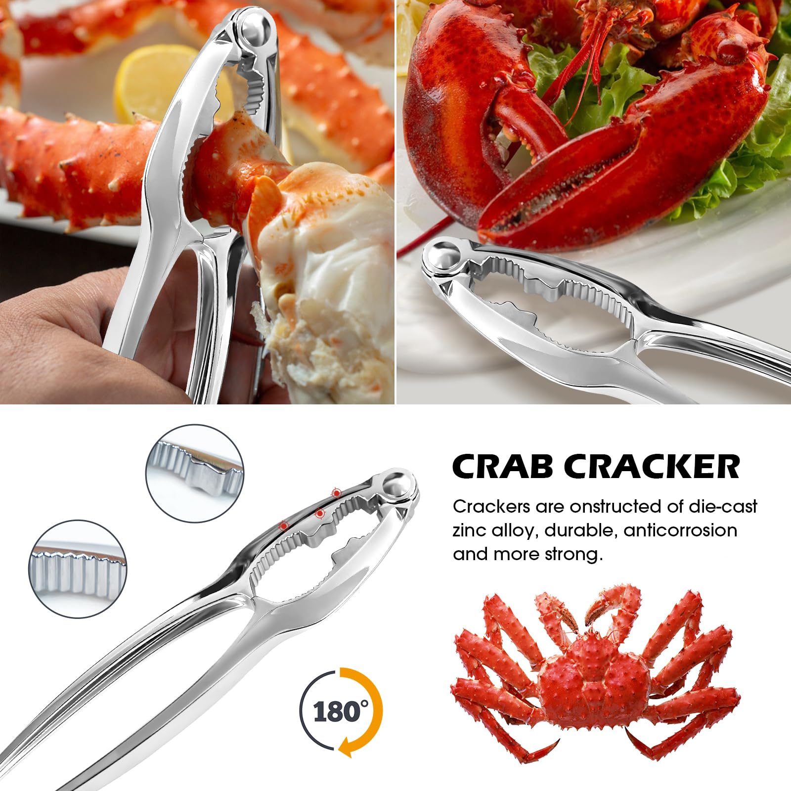 Upoomart peladores de langosta, permiten retirar la cáscara sin dañar la carne.