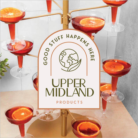 Upper Midland Products regalo ideal para amantes de cocteles y fiestas