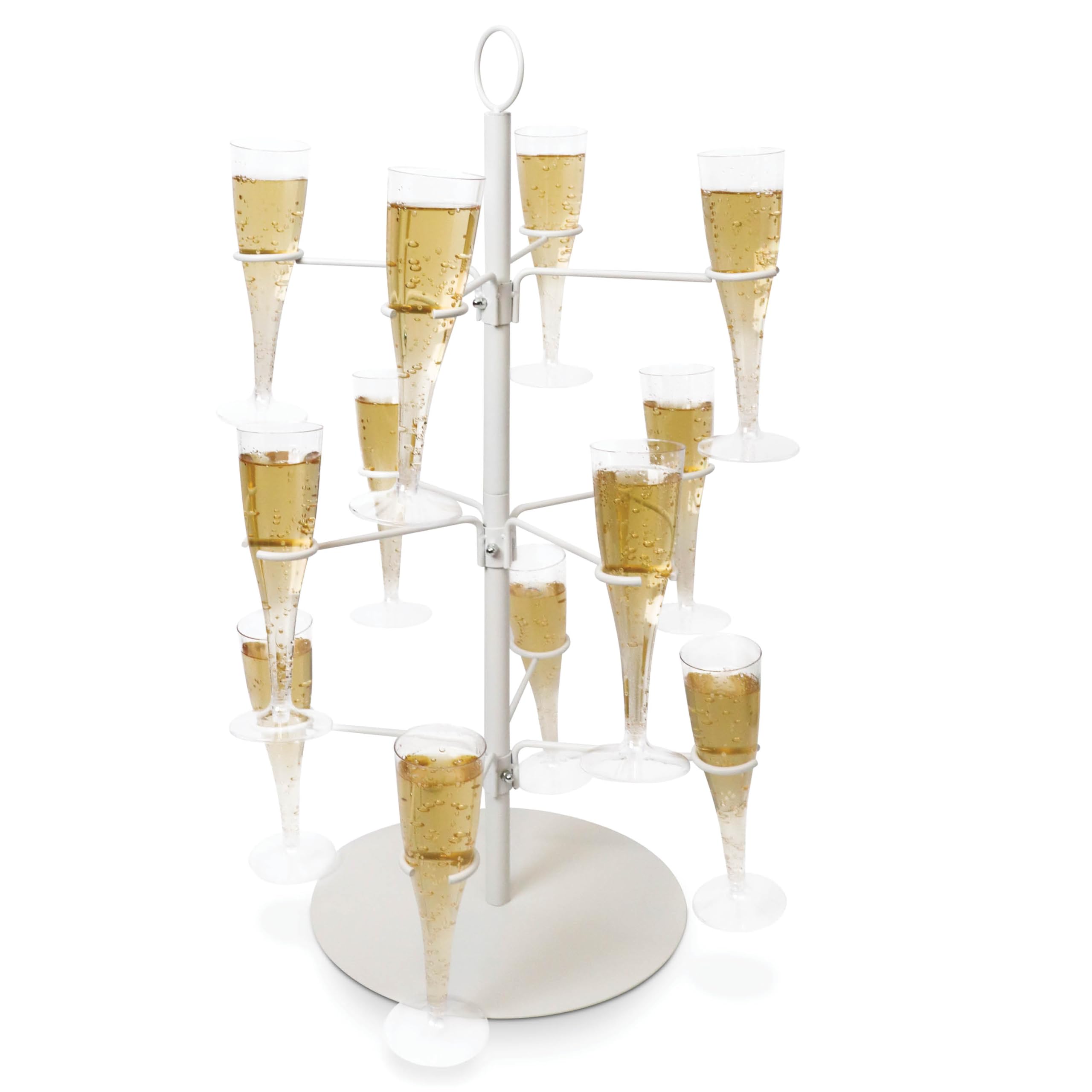 Upper Midland Products soporte árbol cocktail 3 niveles para 12 copas