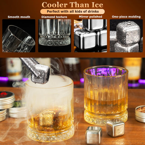 UPSPORT bandejas de hielo, dos unidades para servir cocteles fríos