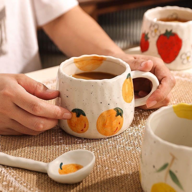UPSYTIO taza decorativa para cocina o mesa, diseño veraniego.