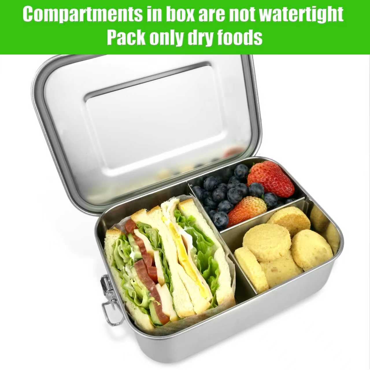 UPTRUST Bento con capacidad de 1200 ml para porciones equilibradas.