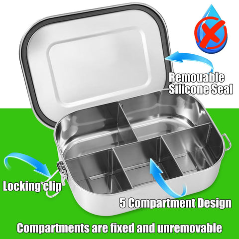UPTRUST Bento sello de silicona removible para conservar frescura