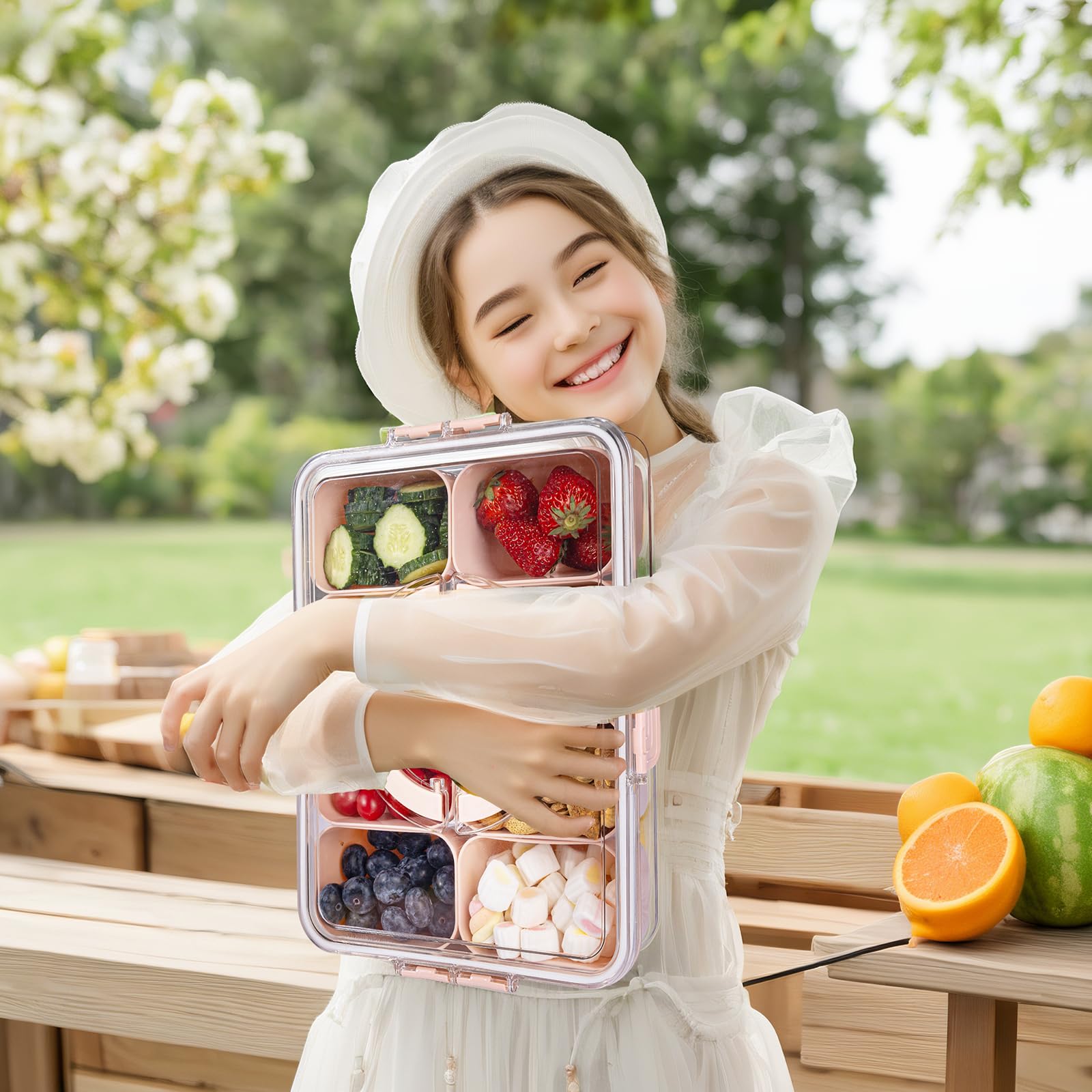 Diseño amigable para niños, perfecto para la escuela o salidas.