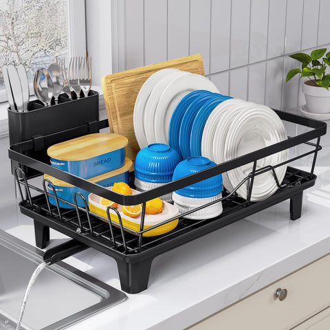 Escurridor Urackify en acción drenando agua hacia la bandeja