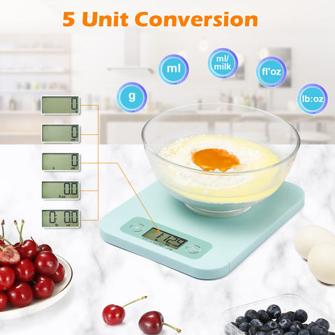 URAMAZ báscula con sincronización de la aplicación Foodiet para registro nutricional