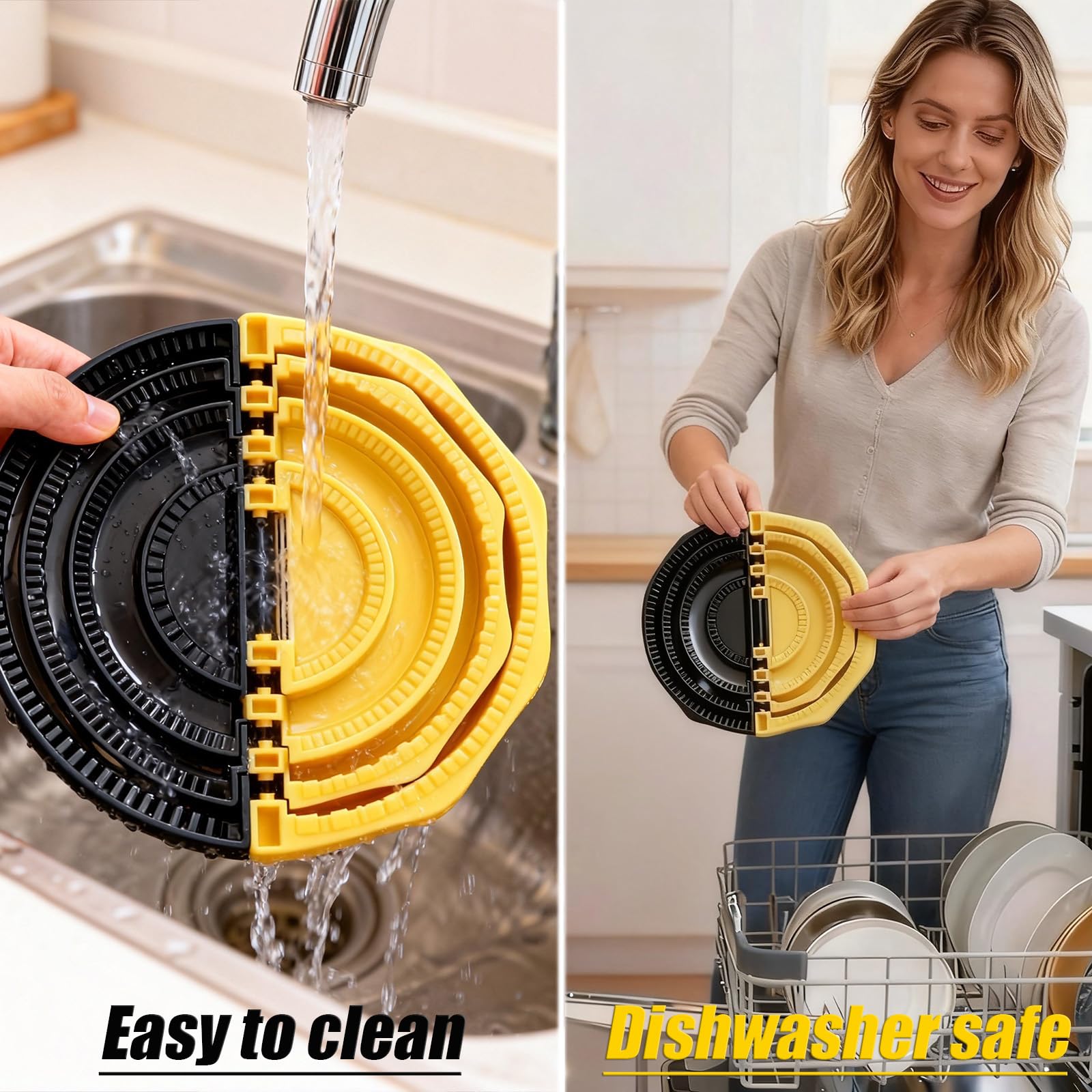 UrbAmerican 4-en-1 Tortilla Sellador para usos múltiples como tacos y burritos.