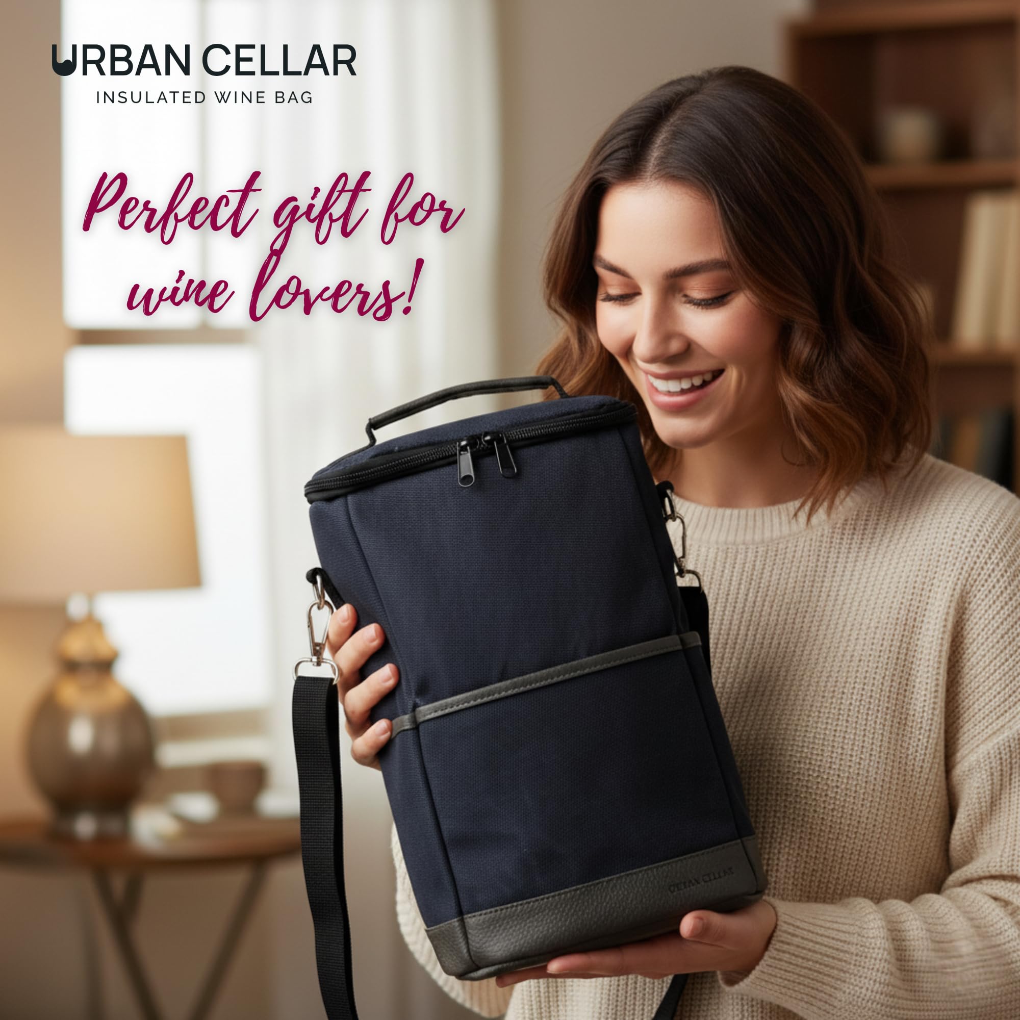 Urban Cellar: regalo ideal para amantes del vino, elegante y práctico.