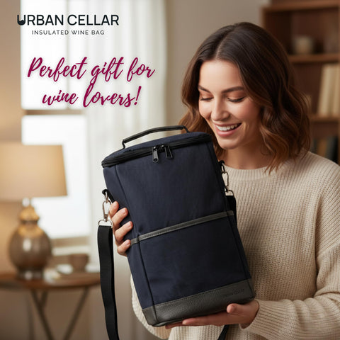 Urban Cellar: regalo ideal para amantes del vino, elegante y práctico.