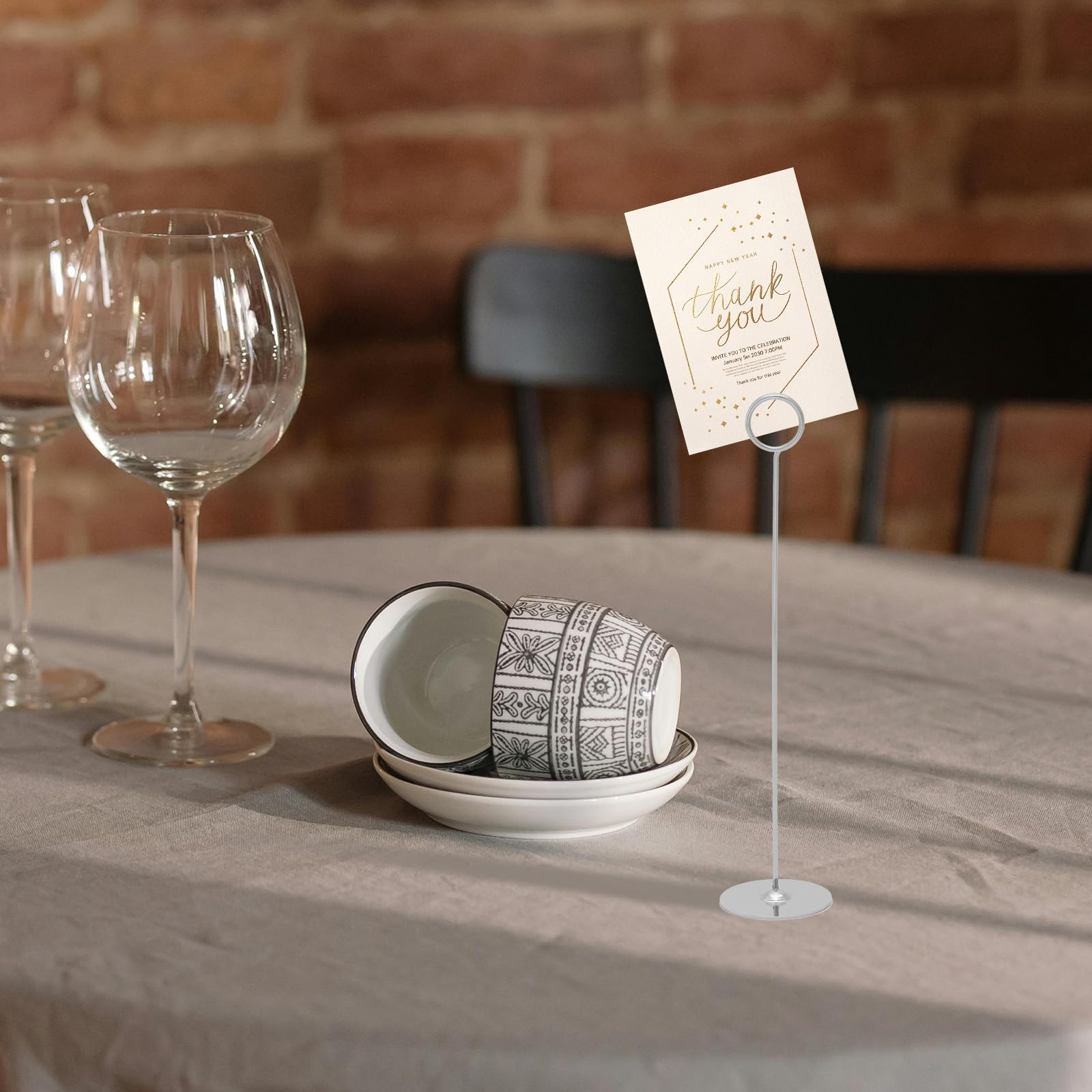 Urban Deco señalización de comida clara y visible para tus invitados