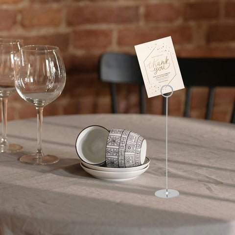 Urban Deco señalización de comida clara y visible para tus invitados