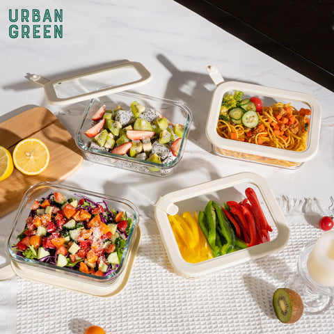 Recipientes Urban Green aptos para lavavajillas con limpieza rápida