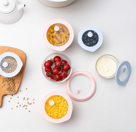 Urban Green: uso diario en vidrio para lunch y almacenamiento cómodo