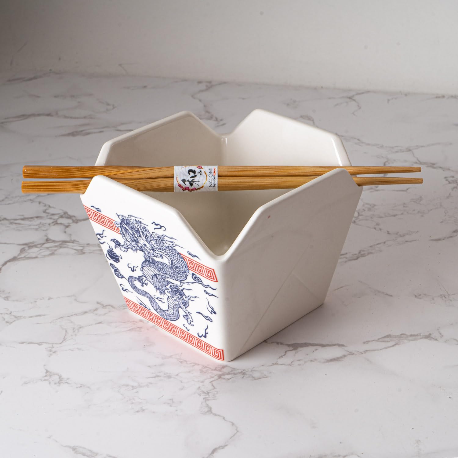 Urban Tokyo diseño chino takeout para servir arroz, fideos o sopa.