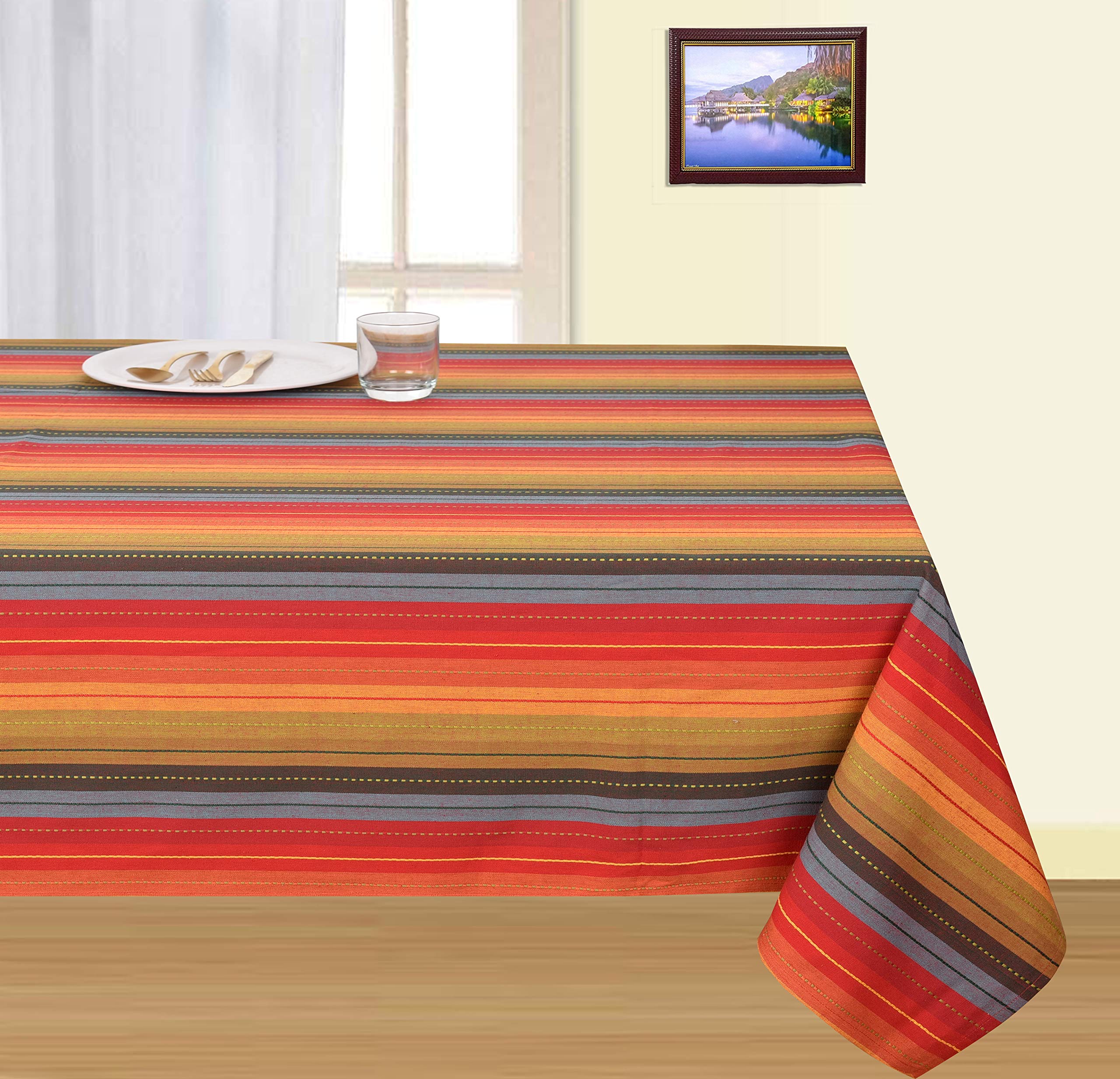 Mantel Urban Villa lavable y reutilizable, cuidado sencillo.