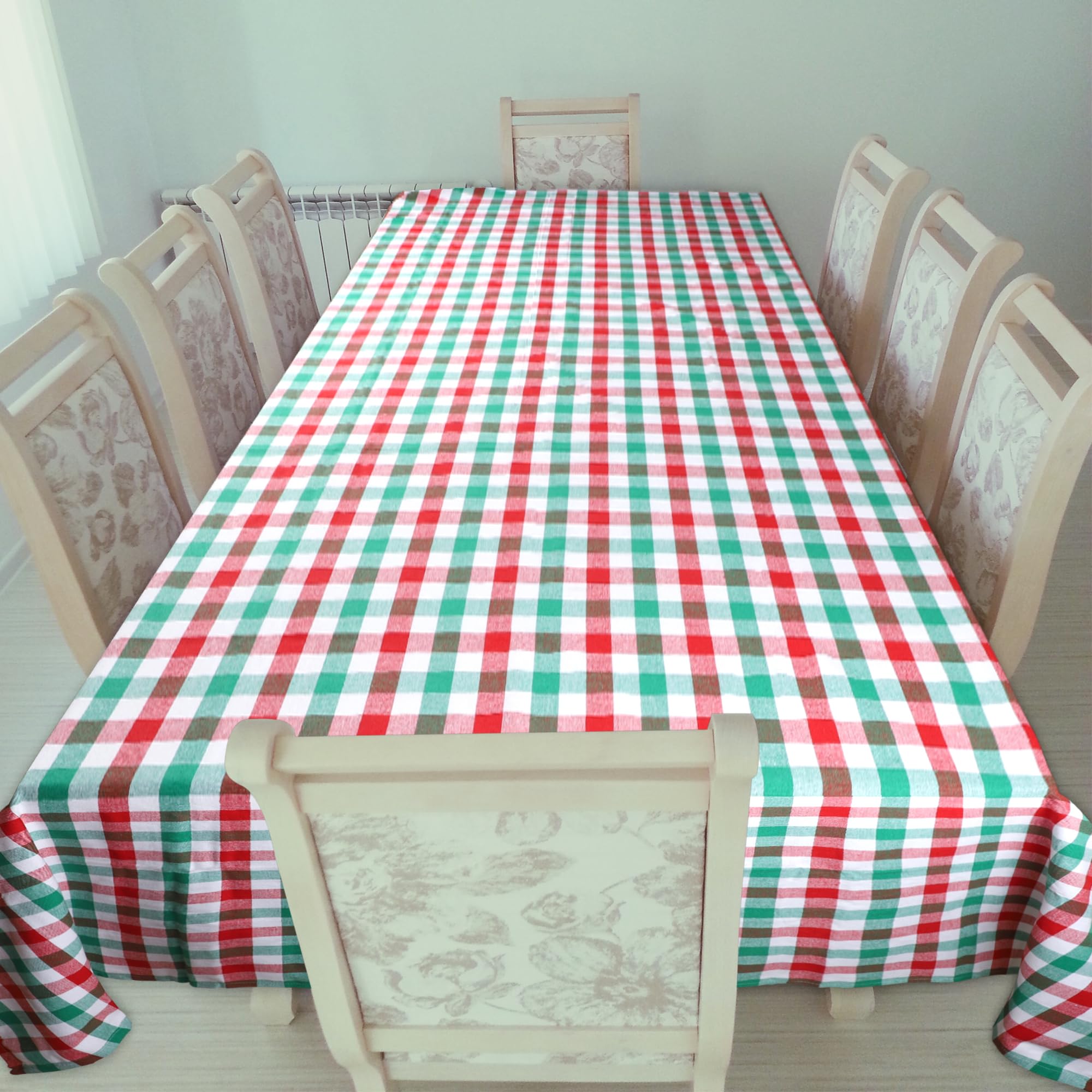 Cuidado fácil Urban Villa Mantel, facilita la limpieza después de las comidas.