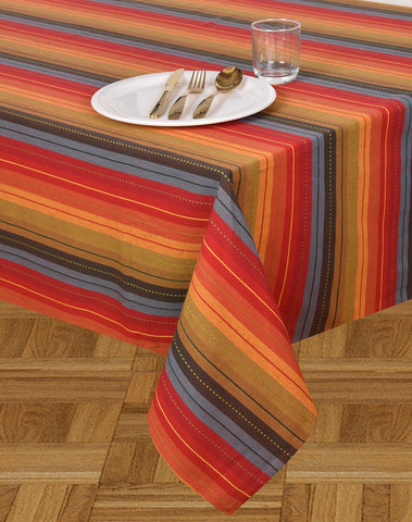Mantel Urban Villa 100% algodón, lavado frecuente mantiene suavidad.