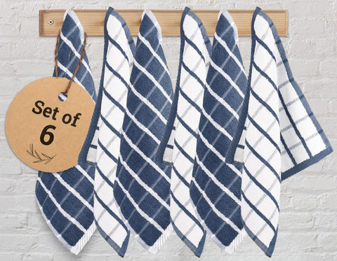 Urban Villa paños de cocina terry absorbentes para secar platos rápidamente