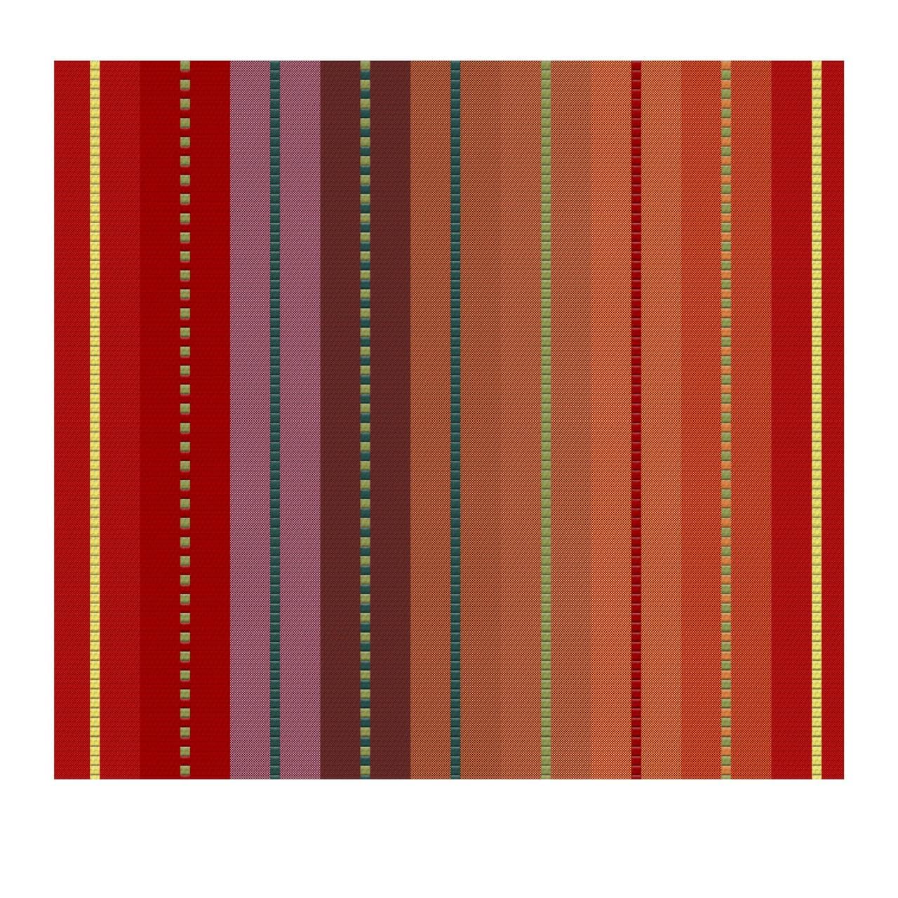 Urban Villa servilletas rojas multicolor, combinación versátil para la decoración