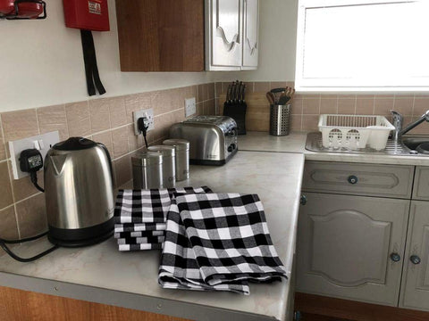 Conjunto de 6 toallas Urban Villa para la cocina.