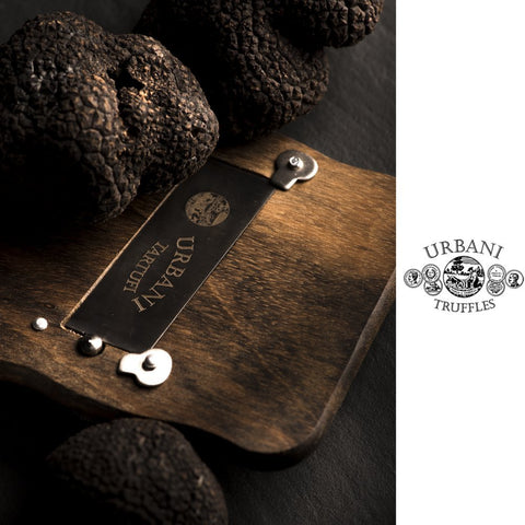 Urbani Truffles: diseño versátil para presentaciones refinadas en platos de pasta y postres.