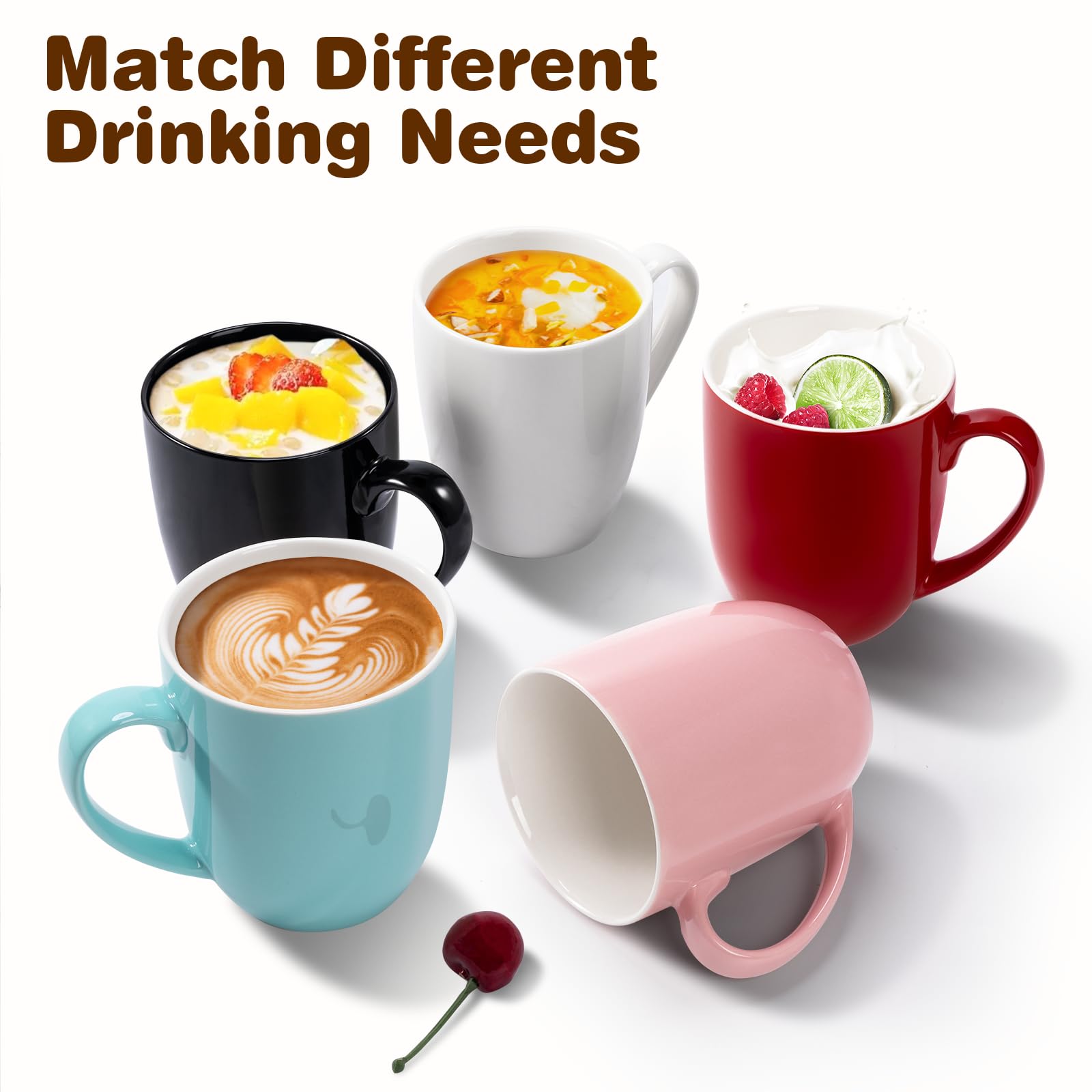 Urbanstrive, asa ergonómica, taza cómoda para latte o cappuccino.