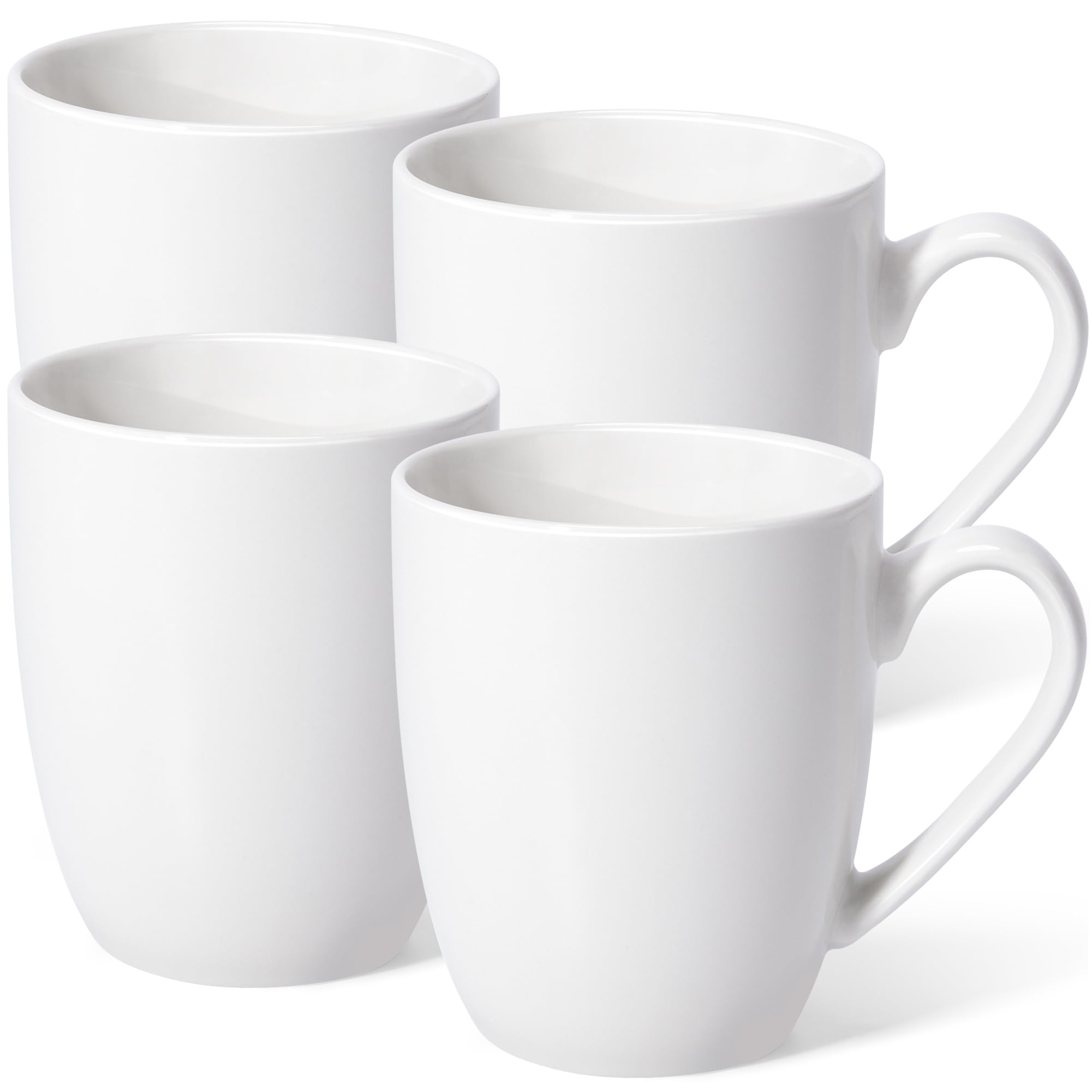 Urbanstrive taza grande 16 oz con conjunto de 4, ideal para café matutino