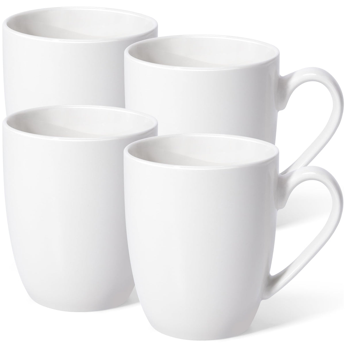 Urbanstrive taza grande 16 oz con conjunto de 4, ideal para café matutino