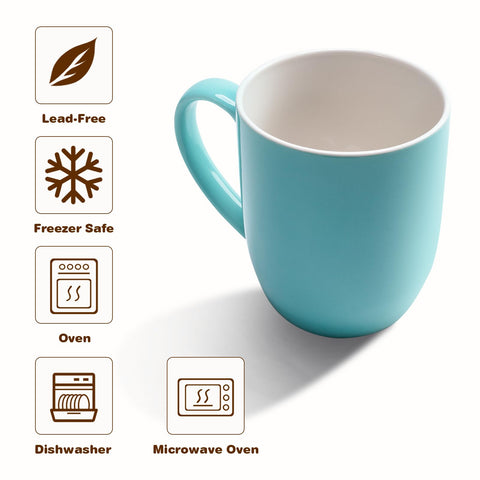 Urbanstrive taza grande con asa ergonómica, cómodo para la oficina.