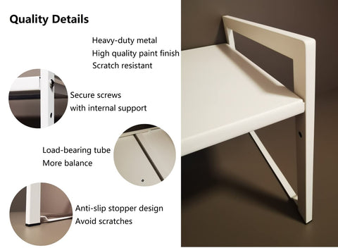 Urhomey plus montaje sencillo con 4 tornillos, ahorro de tiempo y diseño compacto.