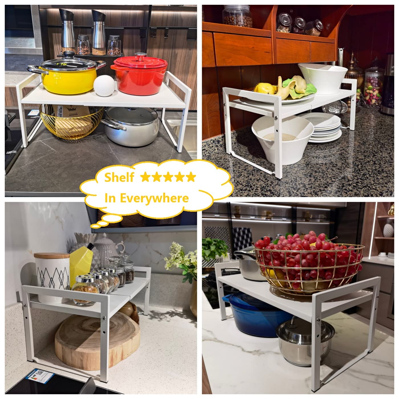 Urhomey plus uso multifuncional para cocina, oficina y dormitorio, organiza objetos con estilo.