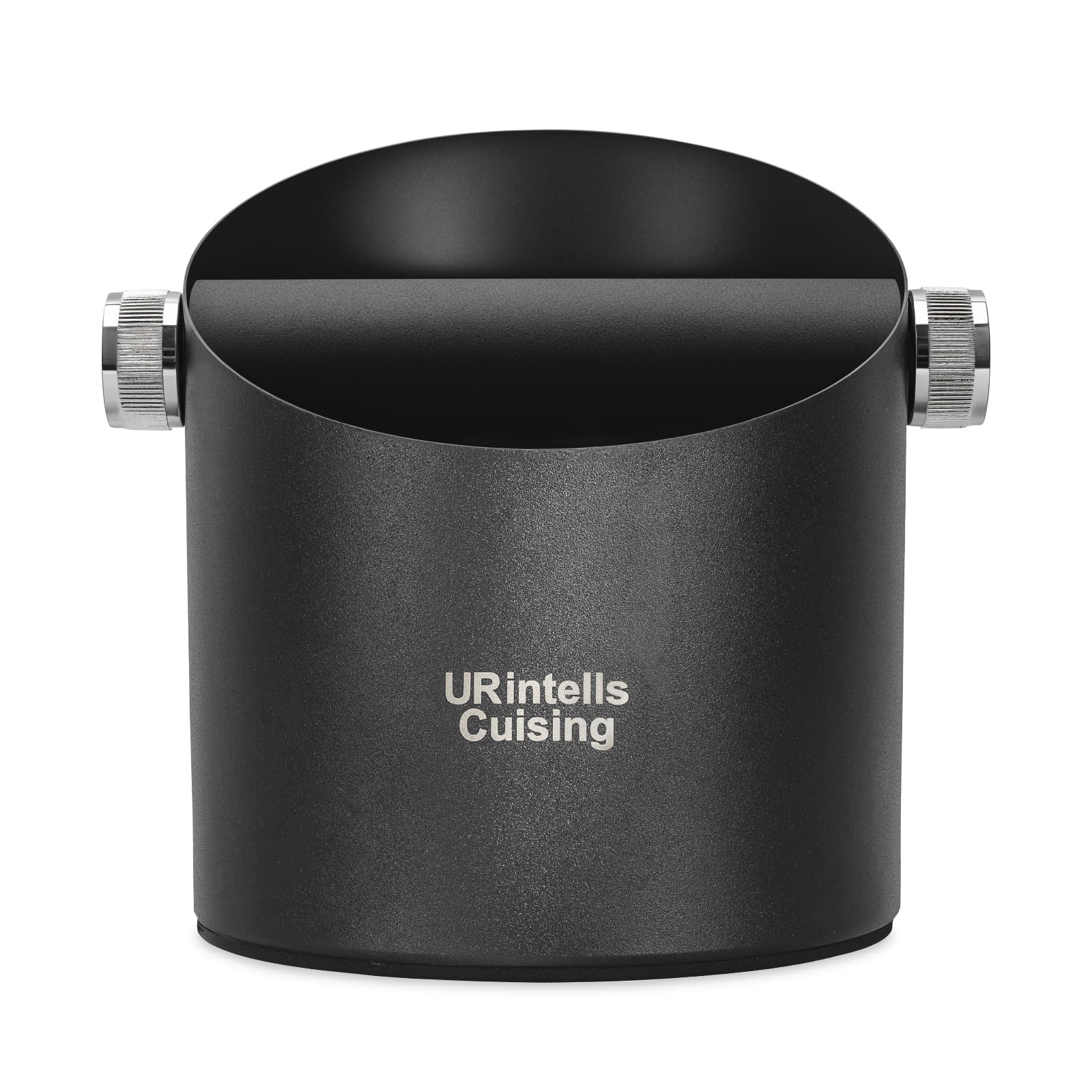 URintells Cuising caja de golpeo para espresso, 6,3 pulgadas, capacidad para diez discos.