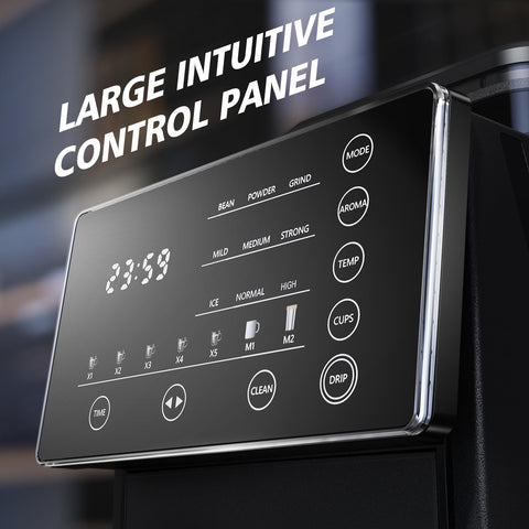 Panel de control fácil de URintells Cuising para programar bebidas