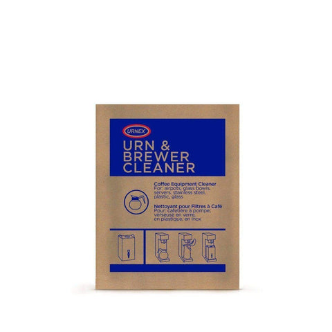 Urnex Original Urn y Brewer Cleaner, polvo para 100 paquetes, limpieza de cafeteras