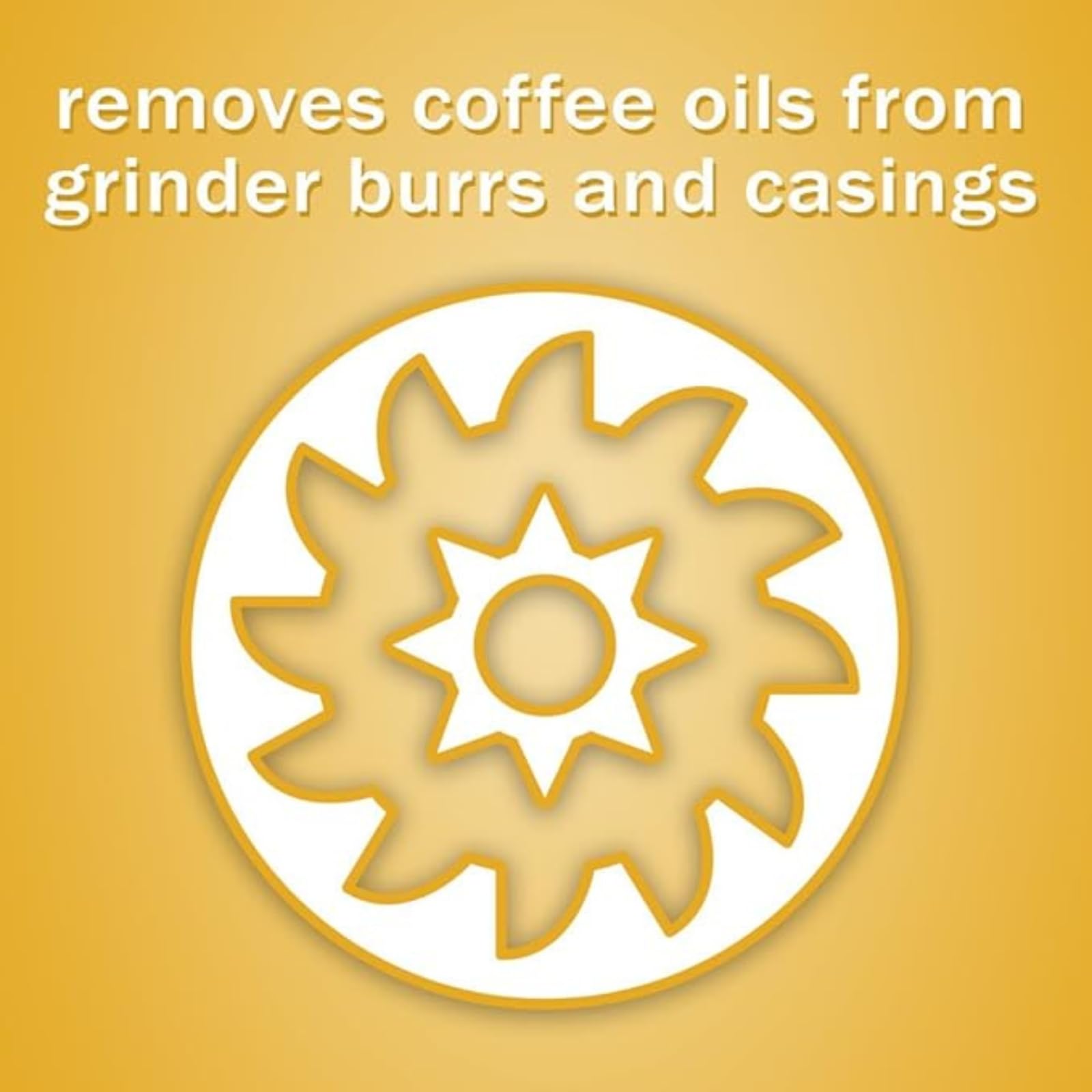 Urnex SuperGrindz apta para espresso y molinillos de tienda.