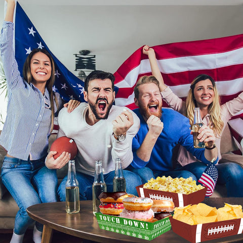 Uso versátil para bocadillos, salchichas y patatas fritas en fiestas.