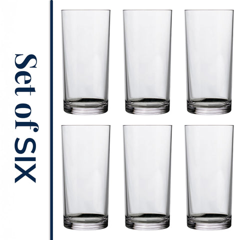 US Acrylic apto lavavajillas en estante superior.