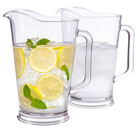 Jarra US Acrylic Bistro 64oz cristal para agua y limonada.